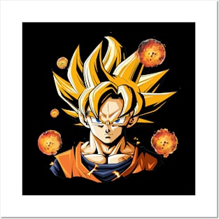 Goku. Ally to good, nightmare to you! Posters and Art